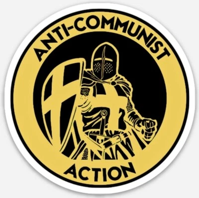 KING ARTHUR ANTI COMMUNIST ACTION sticker Lot of 3
