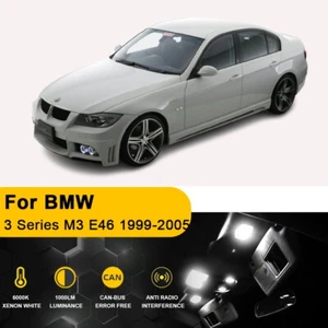Interior Car Lights For BMW 3 Series M3 E46 1999-2005 Package Kit 18X White - Picture 1 of 12