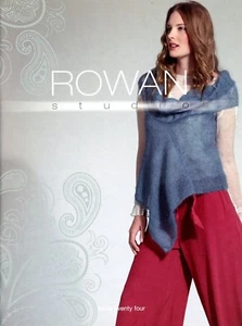 Rowan Studio Issue 24 "Seventies Chic" - 8 Designs for Women by Sarah Hatton - Picture 1 of 9