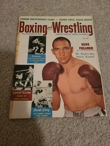 Vintage Boxing And Wrestling Magazine. December 1956. Gene Fullmer. K340 - Picture 1 of 1