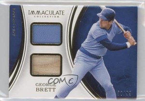 2016 Panini Immaculate Immaculate Duals /99 George Brett #ID-GB HOF