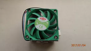 New copper base cooler Socket A/462/7/370 CPU Duron/Athlon/Intel ball-bearing - Picture 1 of 2