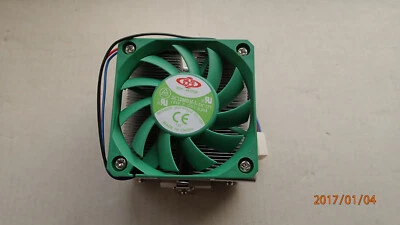 New copper base cooler Socket A/462/7/370 CPU Duron/Athlon/Intel  ball-bearing - Image 1 of 2
