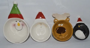 Vintage Avon Weihnachten Keramik Mearing Tasse Set - Bild 1 von 2