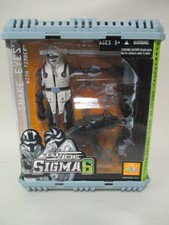 2006 HASBRO G.I JOE COBRA SIGMA 6 SNAKE EYES W/ TIMBER 8" ACTION FIGURE MISB