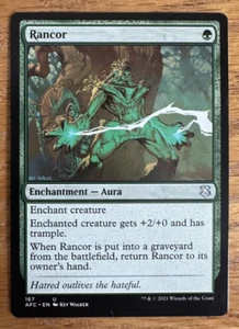 MTG Adventures in the Forgotten Realms Commander, Rancor - Picture 1 of 1