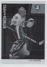 2002-03 ITG Be A Player Between the Pipes Silver /100 Jean-Sebastien Giguere #51
