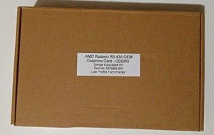 AMD Radeon Gaming Graphics Card - R5 430 OEM 2GB GDDR5 PCIe 3.0 x 16 - Picture 1 of 2