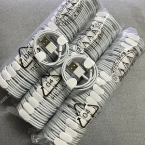 Wholesale Bulk USB Charger Cable 3Ft 6Ft Lot For Apple iPhone 14/13/12/11 Pro/XR - Picture 1 of 12