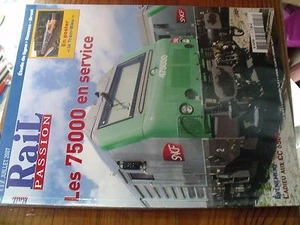µ?. Revue Rail Passion n°117 Train Bleu CC6500 La Mure 241 du PLM E 636 BB 75000 - Foto 1 di 1