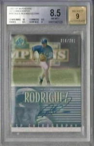 2002 SP Authentic Alex Rodriguez SP Chirography Auto #316/391 BGS 8.5 - Picture 1 of 1