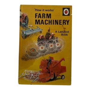 How it Works Farm Machinery Ladybird Book Series 654 David Carey Vintage - Imagen 1 de 6