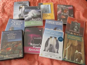 11 ANIMAL / TRAVEL / GEOGRAPHICAL DVD's --  7 NEW SEALED     BARGAIN - Bild 1 von 3
