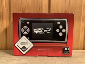Spielekonsole Micro Game Power - 40 in 1 - unbespielt - schwarz - Bild 1 von 2