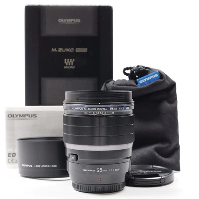 OLYMPUS M.Zuiko Digital ED 25mm F1.2 PRO For Micro Four Thirds [Near Mint] #175A - Image 1 of 4