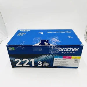 Brother TN2213PK Dreierpack (Cyan, Gelb) Standard (Open Box) (Ohne Magenta) - Bild 1 von 5