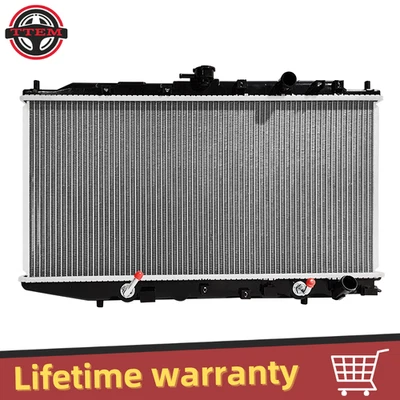 Radiator 886 Fit 1988 1989 1990 1991 Honda Civic CRX 1.5/1.6L L4 Aluminum - Image 1 of 4