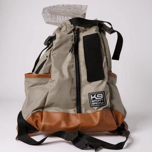 Dog Pack K9 Sport Sack Urban 2 Gray brown Pockets Adjustable For Dog To Wear - Picture 1 of 7