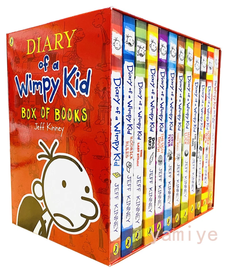12 Books Set Diary of a Wimpy Kid Collection Pack Double Down UK. - Image 1 of 1