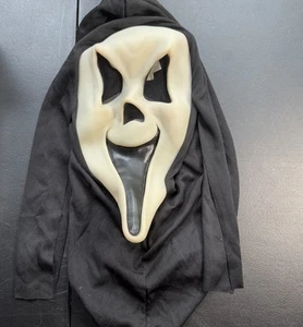 Maschera viso fantasma urlo Pasqua mondo divertente illimitato Halloween #88490 vintage bagliore - Foto 1 di 5