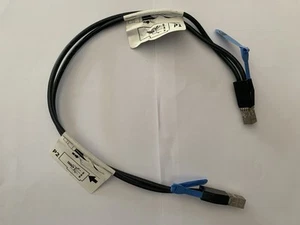 IBM Molex - 60cm - 100mm/4" - 12Gb/s SAS - Cable IBM PN: 00AR272. - Photo 1/3