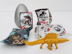 Jurassic World Rebirth Captivz Build N Battle Spinosaurus RARE Metallic Gold Wow - Picture 1 of 7