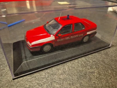 MINICHAMPS ALFA ROMEO 155 VIGILI DEL FUOCO ELABORAZIONE ARTIGIANALE  1/43 - Immagine 1 di 4