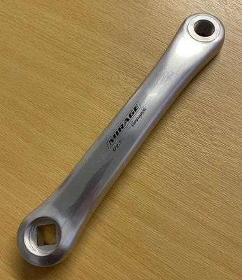 Campagnolo Mirage Alloy Square Taper linker Kurbelarm 172,5 mm *Laden verschmutzt* - Bild 1 von 3