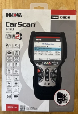 Herramienta de escáner de diagnóstico de vehículos INNOVA 5610 V2 CarScan (AO4070431)... ¡ENVÍO Y DEVOLUCIÓN GRATUITOS! Foto 1 de 2