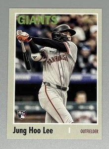 2024 Topps Archives Jung Hoo Lee #127 RC Rookie Image Variation SP - Giants - Foto 1 di 2