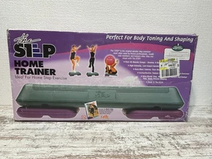 THE STEP Home Trainer Aerobica Step Up Allenamento a Casa Viola Teal - Foto 1 di 4