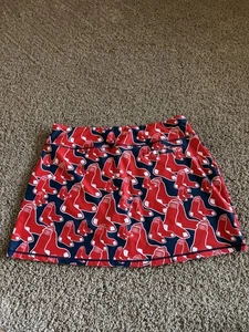 Loud Mouth Boston rote Socken Skort Large/Extra Large Active Wear - Bild 1 von 7