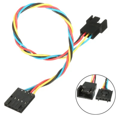 5Pin to 4Pin Fan Connector Converter Adapter Extension Cable Wire Latch for Dell - Image 1 of 4