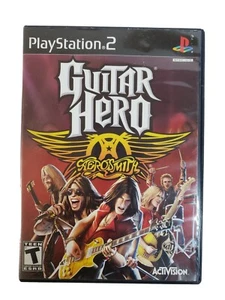 Guiter Hero: Aerosmith (Sony PlayStation 2 PS2) w/ Manual EUC - Picture 1 of 4
