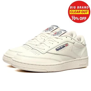 Zapatillas deportivas Reebok clásicas de cuero Club C 85 para hombre de moda informales retro - Imagen 1 de 5