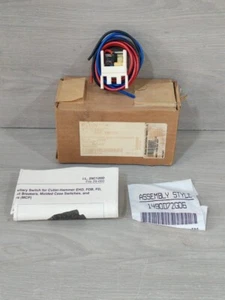 EATON FAU1 A1X1PK AUX. SWITCH FOR CUTLLER-HAMMER SER.C TYPE F-BREAKER 1490D72G06 - Picture 1 of 8