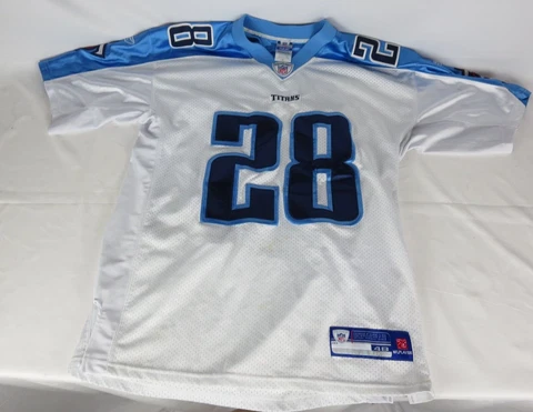 Reebok NFL Equipment Tennessee Titans Chris Johnson Jersey Size 48 Cover