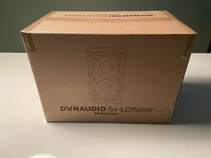 Brand New Dynaudio S4-LCR65W / 2 Speakers for sale in each listing - Picture 1 of 1