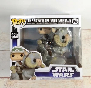 Funko Pop 366 Star Wars LUKE SKYWALKER with TAUNTAUN ESB 40th Anniversary Deluxe - Picture 1 of 10