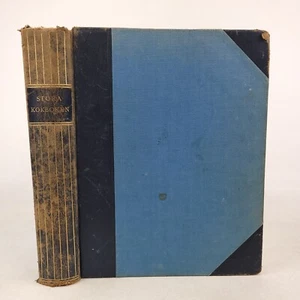 1948 Stora Kokboken; Vintage Swedish Cookbook; Half Bound Leather HC Göteborg - Picture 1 of 14