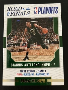 2017-18 Panini Hoops Road to the Finals 1st Round Giannis Antetokounmpo ed/2017 - Bild 1 von 2