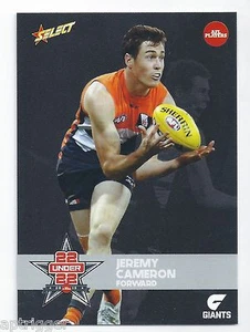 2015 Select AFLPA Under 22 Team Jeremy CAMERON GWS - Picture 1 of 1