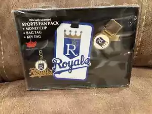 MLB Kansas City Royals logo Money Clip, Bag Tag & Key Chain ~ C6 - Picture 1 of 1