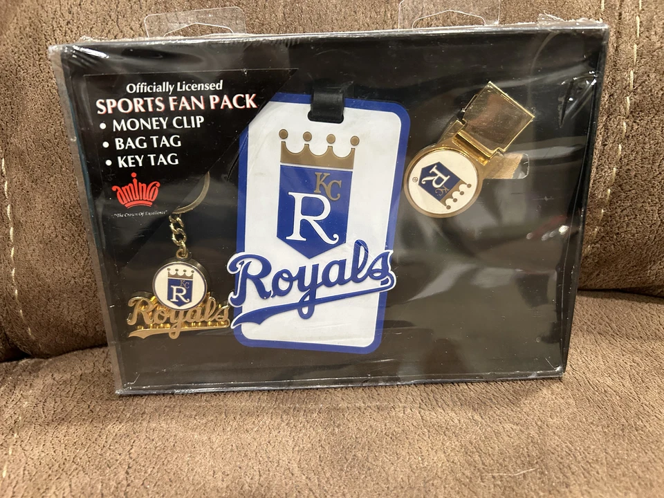 MLB Kansas City Royals logo Money Clip, Bag Tag & Key Chain ~ C6 - Image 1 of 1