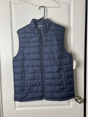 Navy Blue Men’s IZOD Vest NWT Size Medium  - Image 1 of 4