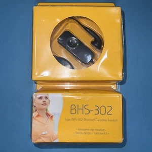 IQUA BHS-302 BLUETOOTH WIRELESS HEADSET NIB - Picture 1 of 2