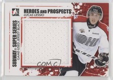 2011-12 ITG Heroes and Prospects Black Jersey Lucas Lessio #SSM-13