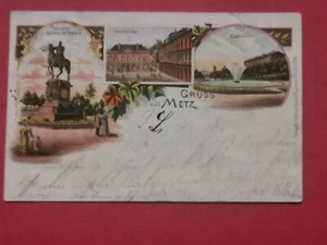 CPA Gruss aus METZ - Imagen 1 de 2