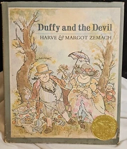 Duffy And The Devil Harve & Margot Zemach 1st edition Caldecott Medal HB DJ VTG - Picture 1 of 5