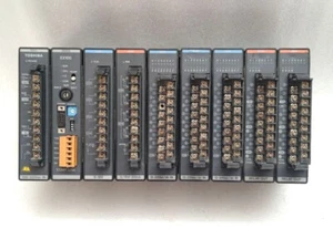 TOSHIBA NINE SLOT EX10*UBA2 POWER RACK BACKPLANE WITH 8 MODULES AS IS (UNTESTED) - Picture 1 of 16
